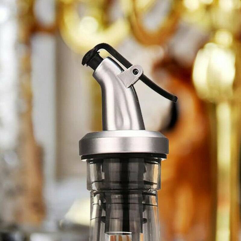 3pcs Stainless Steel Wine Bottle Stopper Liquor Bottle Pourer Stopper Dispenser With Cap Stopper Barware Bar Kitchen Accessories 3pcs Stainless Steel Wine Bottle Stopper Liquor Bottle Pourer Stopper Dispenser With Cap Stopper Barware Bar Kitchen Accessories