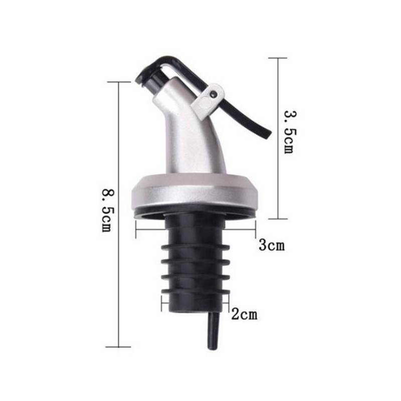 3pcs Stainless Steel Wine Bottle Stopper Liquor Bottle Pourer Stopper Dispenser With Cap Stopper Barware Bar Kitchen Accessories 3pcs Stainless Steel Wine Bottle Stopper Liquor Bottle Pourer Stopper Dispenser With Cap Stopper Barware Bar Kitchen Accessories