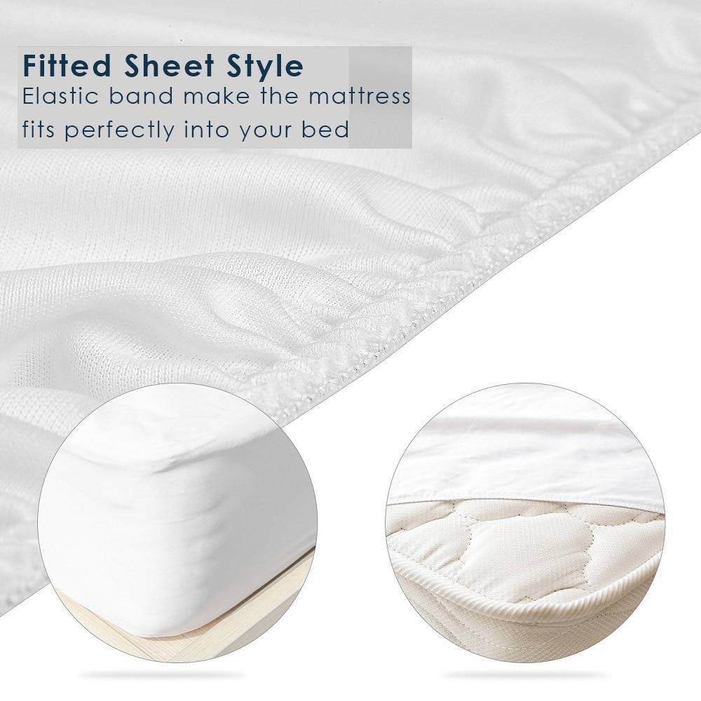 Waterproof, Stain Resistant & Bed Bug Proof Mattress Protector Waterproof, Stain Resistant & Bed Bug Proof Mattress Protector