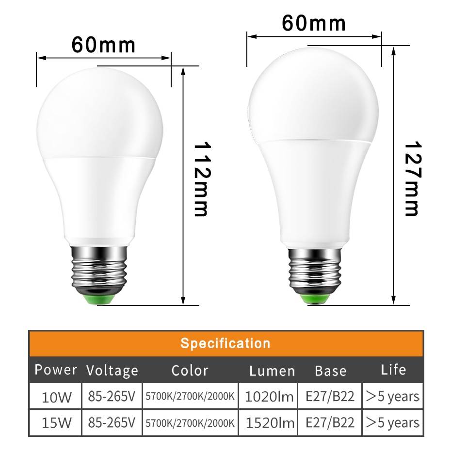 LED Smart Bulb With Sensor Automatic On/Off -Light Dusk to Dawn LED Smart Bulb With Sensor Automatic On/Off -Light Dusk to Dawn