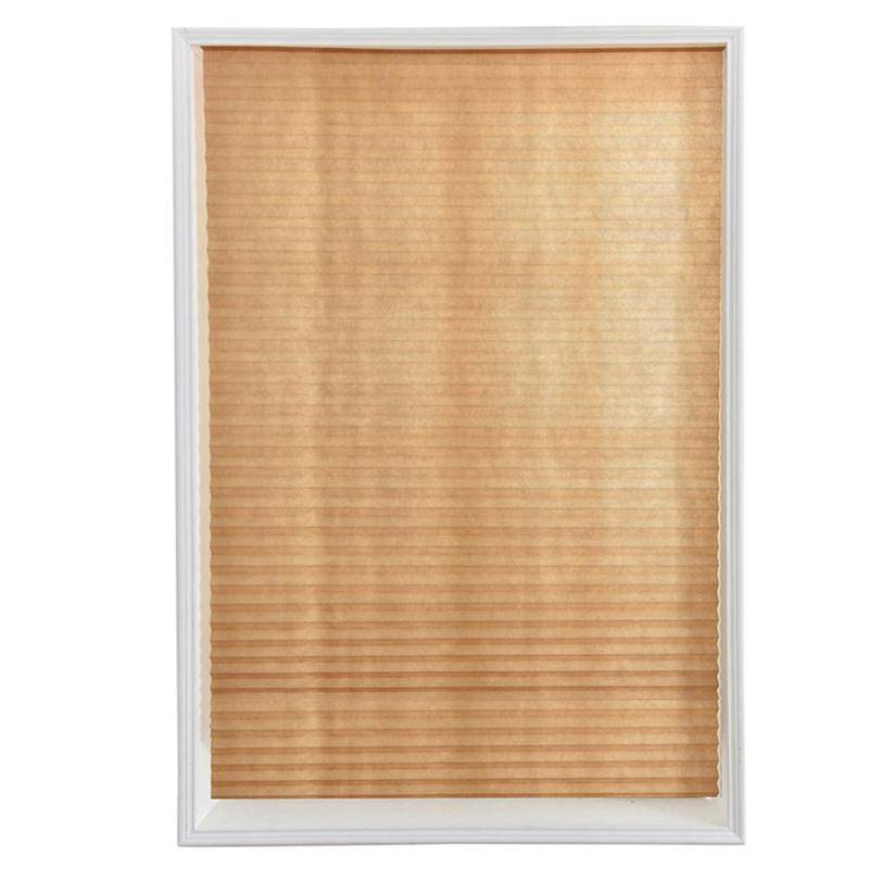 Self-Adhesive Pleated Blinds Half Blackout Windows Self-Adhesive Pleated Blinds Half Blackout Windows