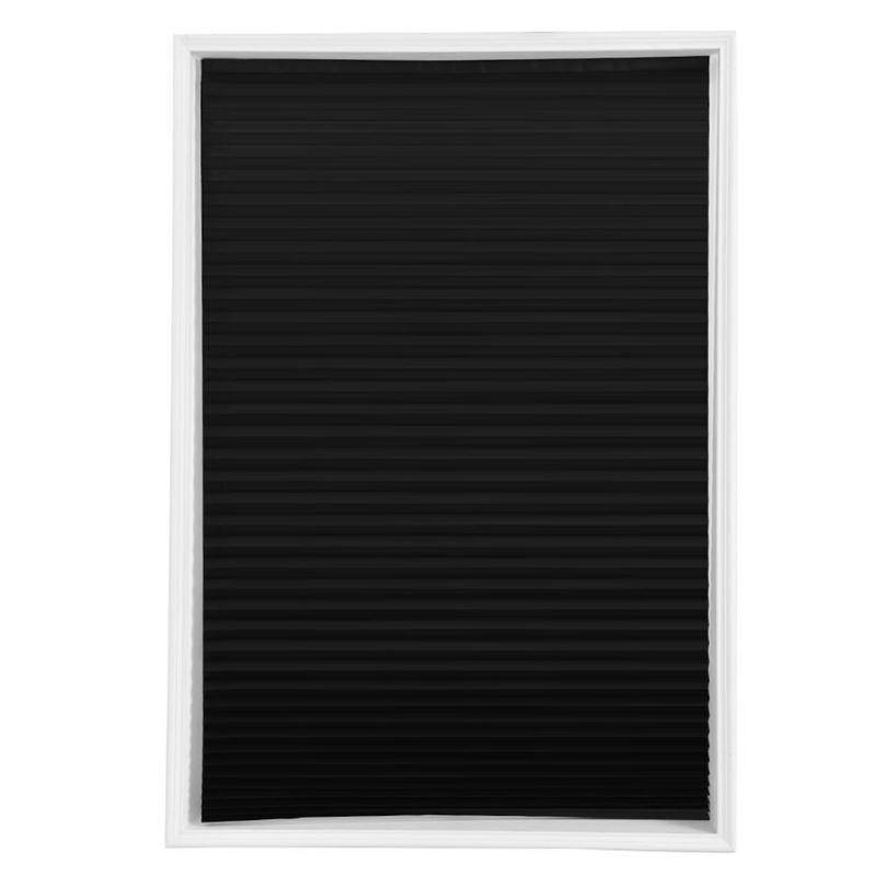 Self-Adhesive Pleated Blinds Half Blackout Windows Self-Adhesive Pleated Blinds Half Blackout Windows