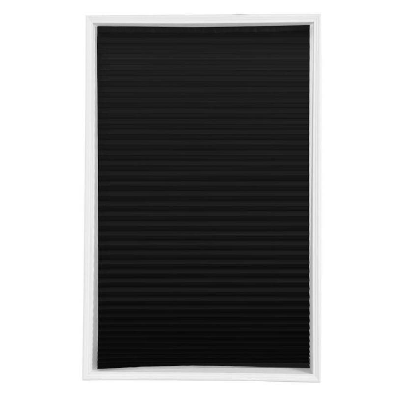 Self-Adhesive Pleated Blinds Half Blackout Windows Self-Adhesive Pleated Blinds Half Blackout Windows
