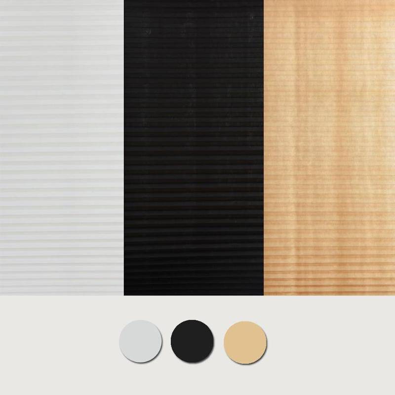 Self-Adhesive Pleated Blinds Half Blackout Windows Self-Adhesive Pleated Blinds Half Blackout Windows