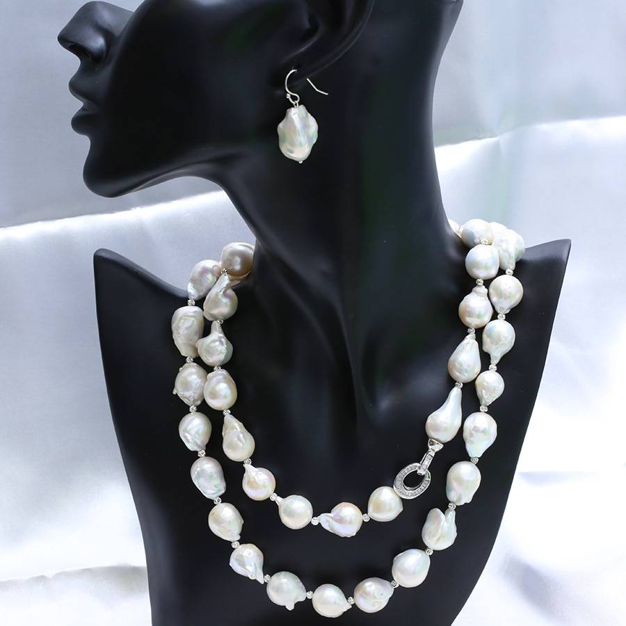 Natural freshwater profiled pearl (AAAA) elegant necklace Natural freshwater profiled pearl (AAAA) elegant necklace